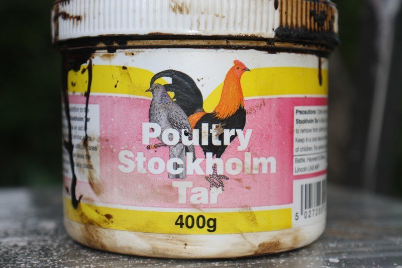 Pine Tar (branded as Stockholm Poultry Tar)